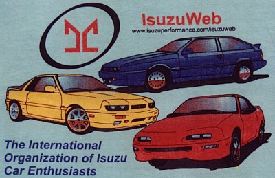 IsuzuWeb T-Shirt Back